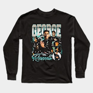 George Russell Retro Bootleg Long Sleeve T-Shirt